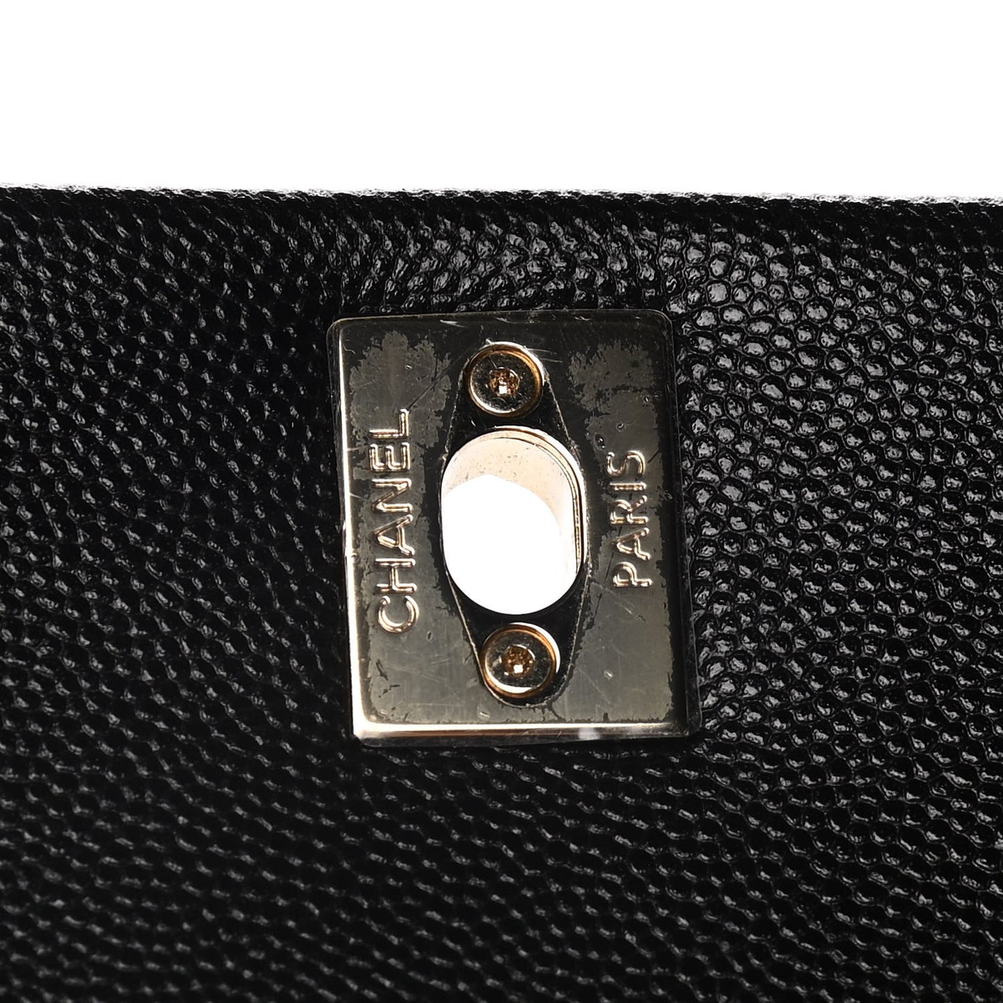 Caviar Quilted Extra Mini Coco Handle Flap Black