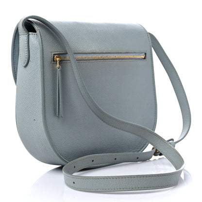Celine Grained Calfskin Compact Trotteur Cloud 2 of 21