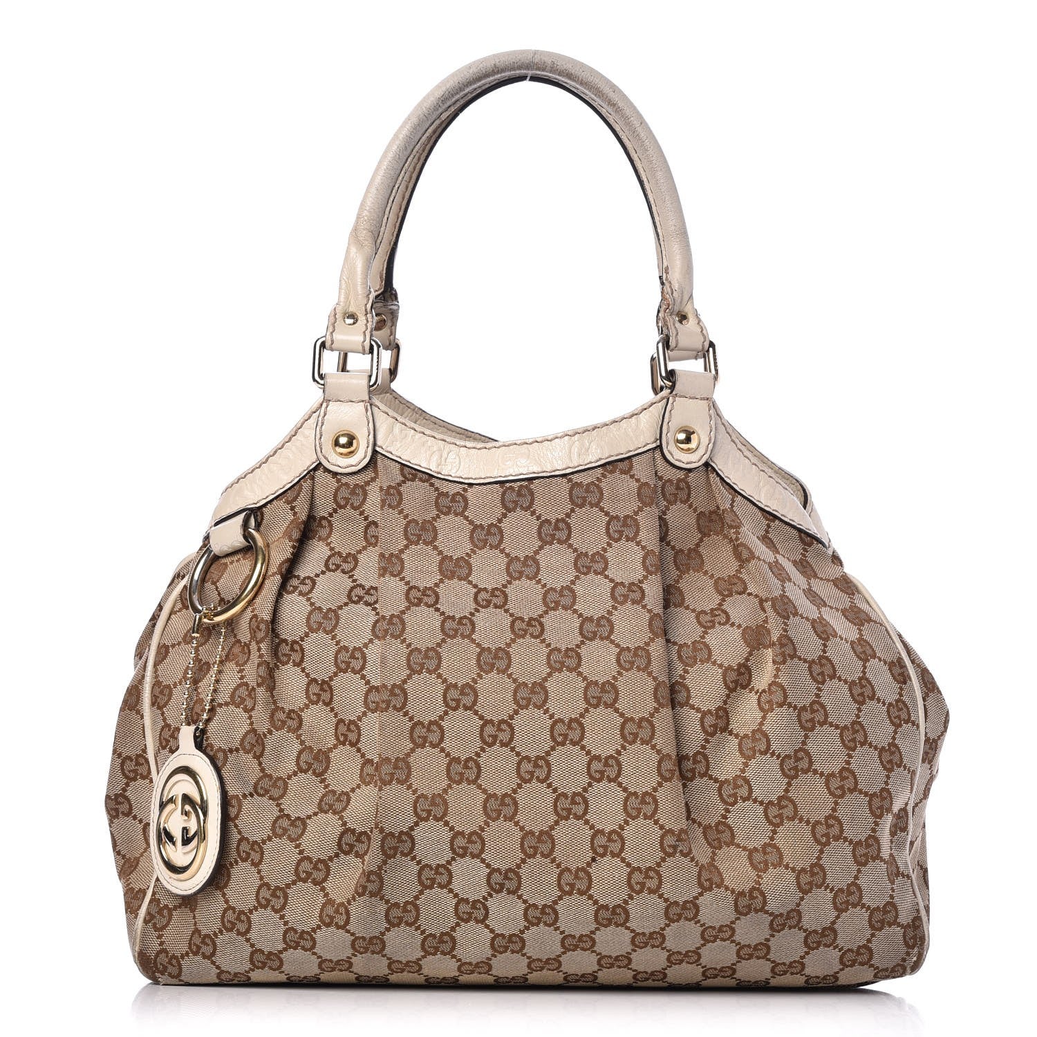 Gucci Monogram Medium Sukey Tote Off White 1 of 21