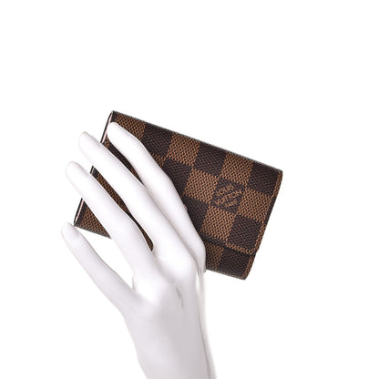 Louis Vuitton Damier Ebene Multicles 6 Key Holder Rose Ballerine 2 of 8