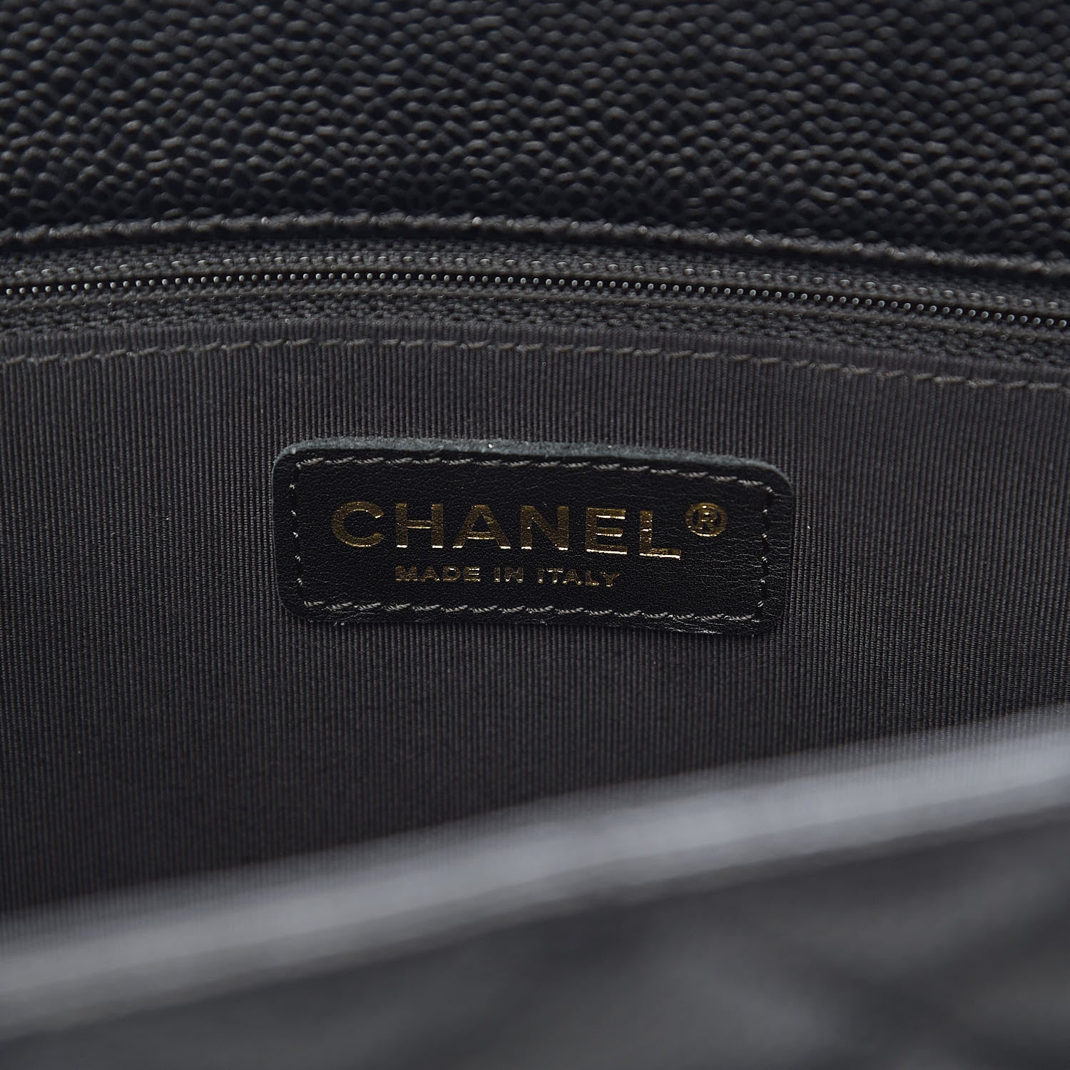 Chanel Caviar Quilted Grand Shopping Tote GST Black 6 of 11