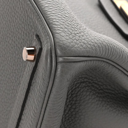 Hermes Togo Birkin 30 Etain 9 of 11