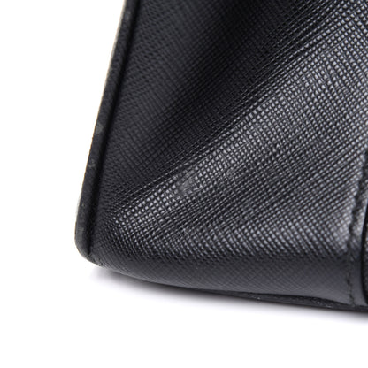Prada Saffiano Small Galleria Double Zip Tote Black 17 of 17