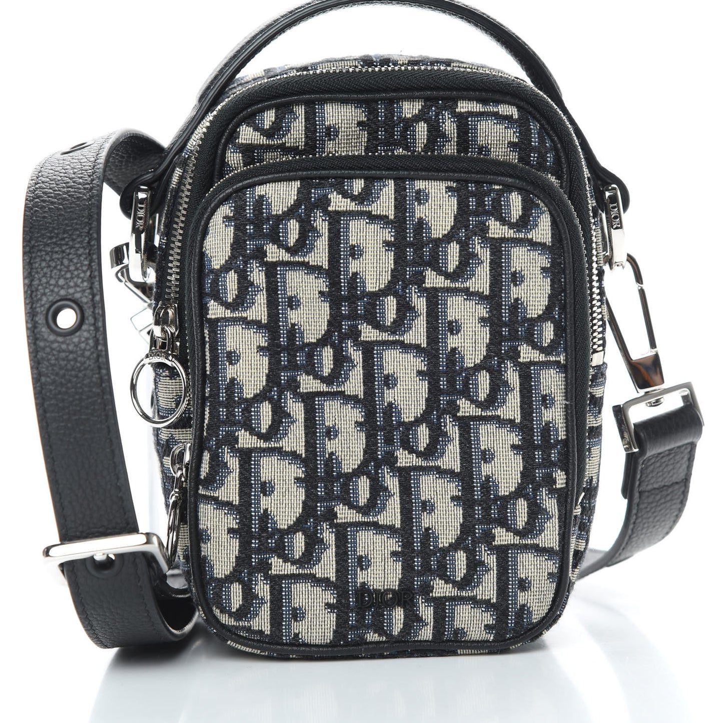 Oblique Crossbody Bag Blue