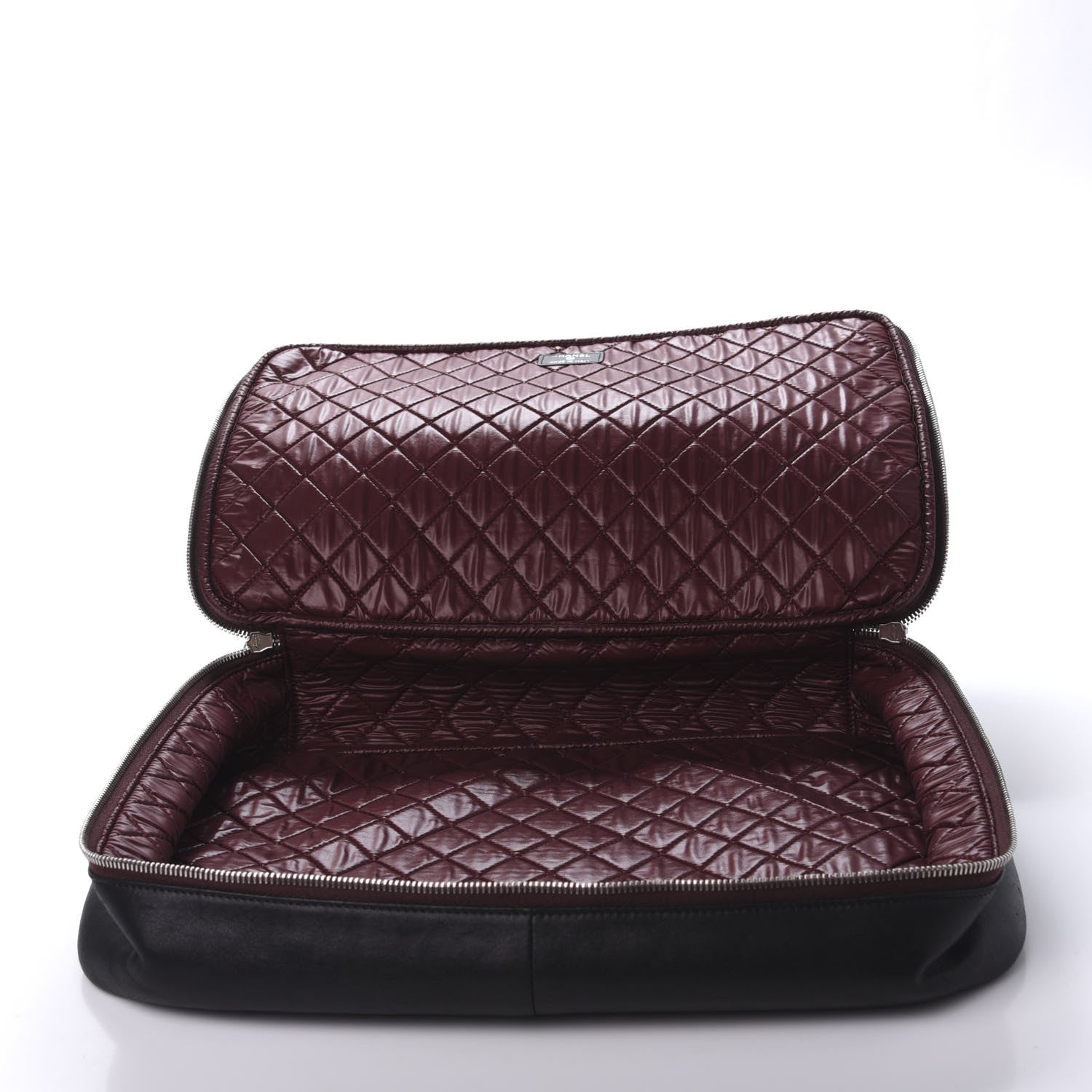 Chanel Lambskin Quilted Laptop Case Black 5 of 13