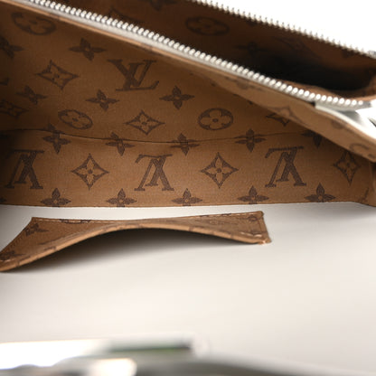 Louis Vuitton Calfskin Reverse Monogram Swing White 5 of 10