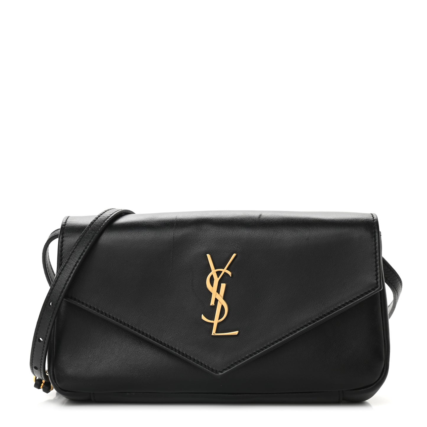 Calfskin Crossbody Bag Black