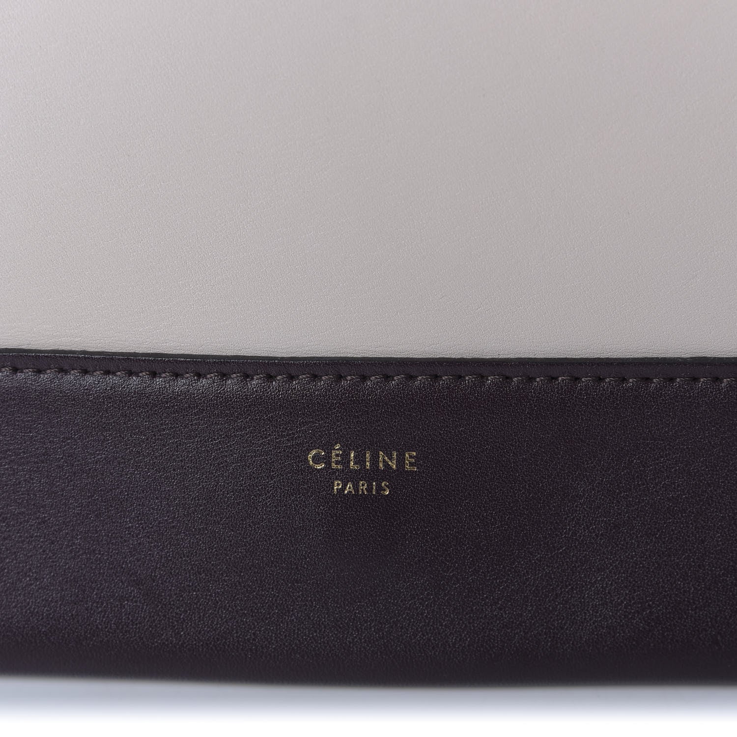 Celine Shiny Smooth Calfskin Medium Frame Shoulder Bag Velvet Desert 8 of 9