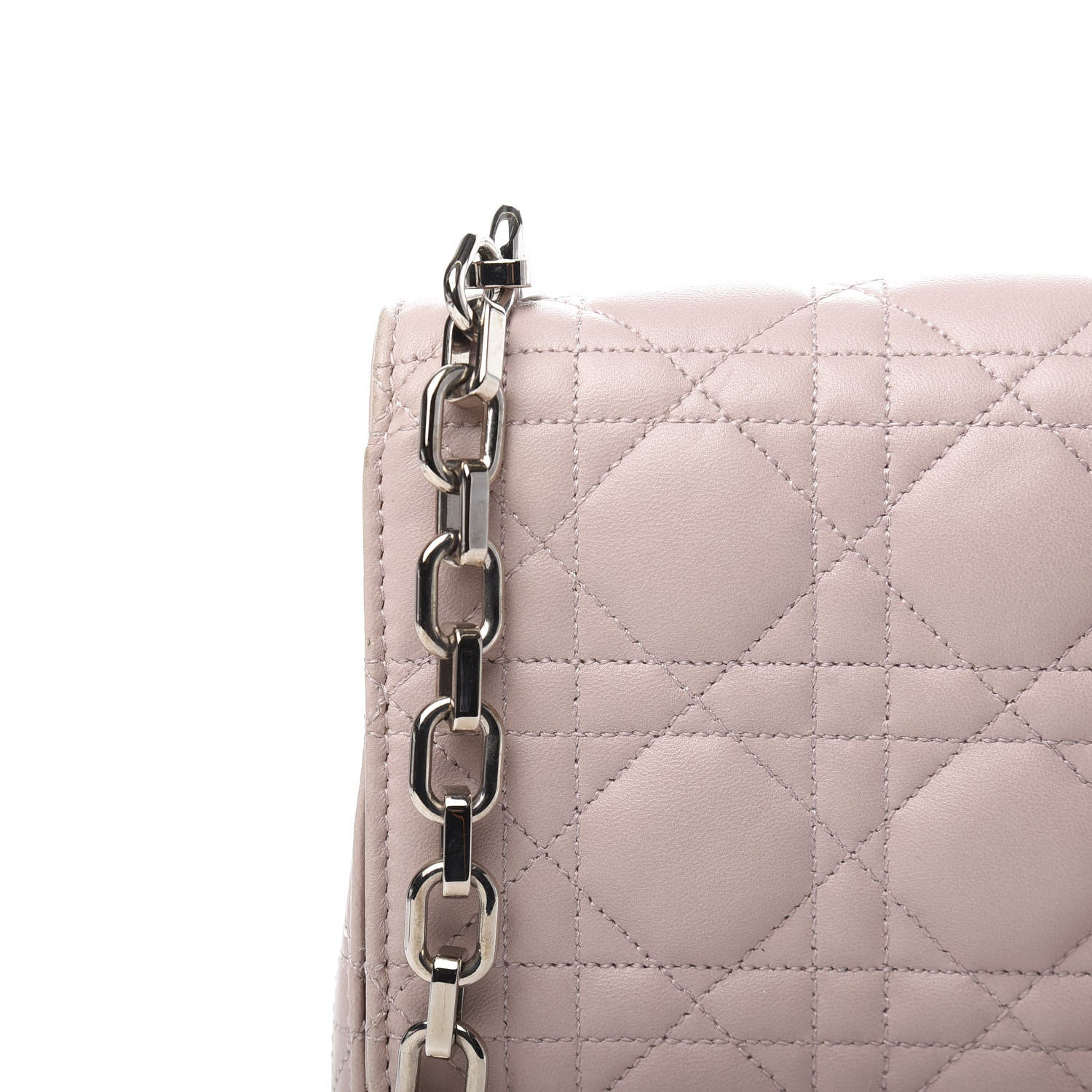 Christian Dior Lambskin Cannage Medium Miss Dior Flap Light Pink 12 of 12