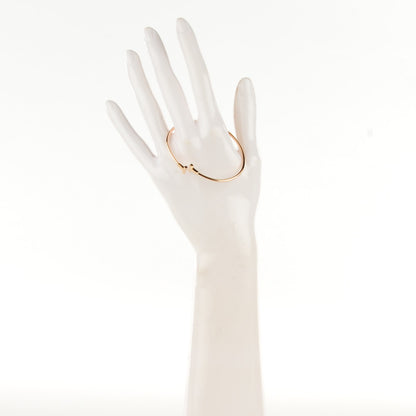 Tiffany 18K Rose Gold Narrow T Wire Bracelet 2 of 5
