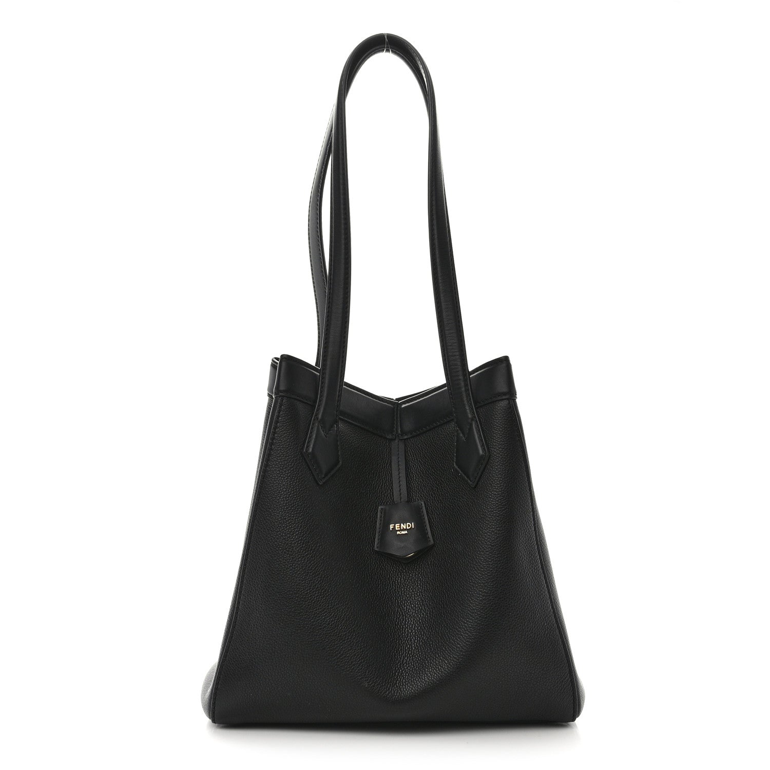 Fendi Vitello Cher Grace Medium Fendi Origami Black 1 of 9