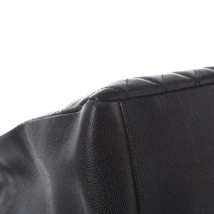 Chanel Caviar Quilted Grand Shopping Tote GST Black 8 of 11