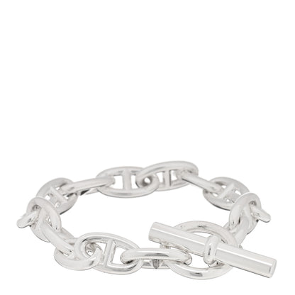 Hermes Sterling Silver MM Chaine d'Ancre Bracelet 2 of 3
