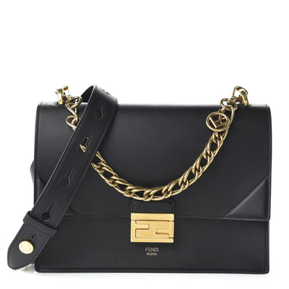 Fendi Vitello Grace Matte F is Fendi Kan U Shoulder Bag Black 1 of 9