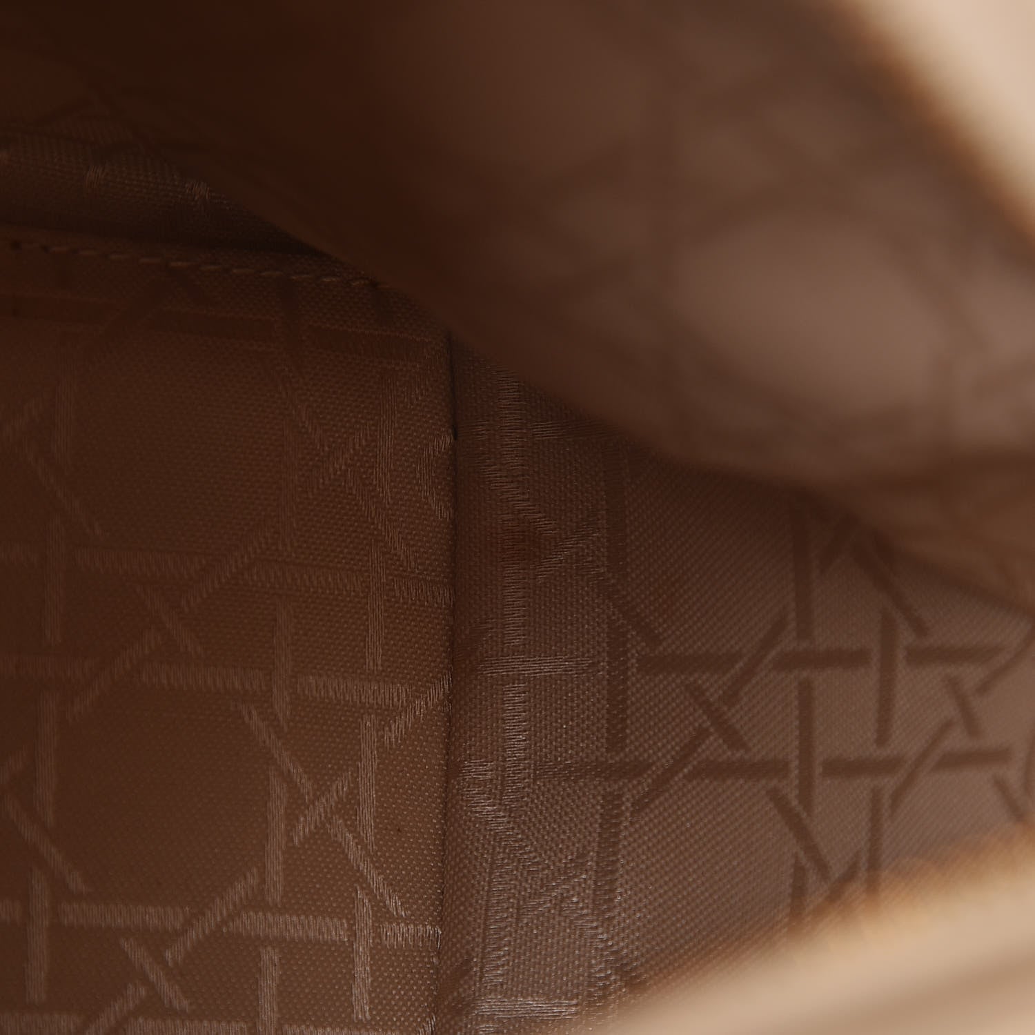 Christian Dior Lambskin Cannage Medium Lady Dior Light Beige 12 of 24