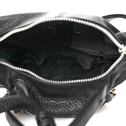 Chrome Hearts Grained Calfskin Mini Snat Pack Gunslinger Waist Bag Black 4 of 13