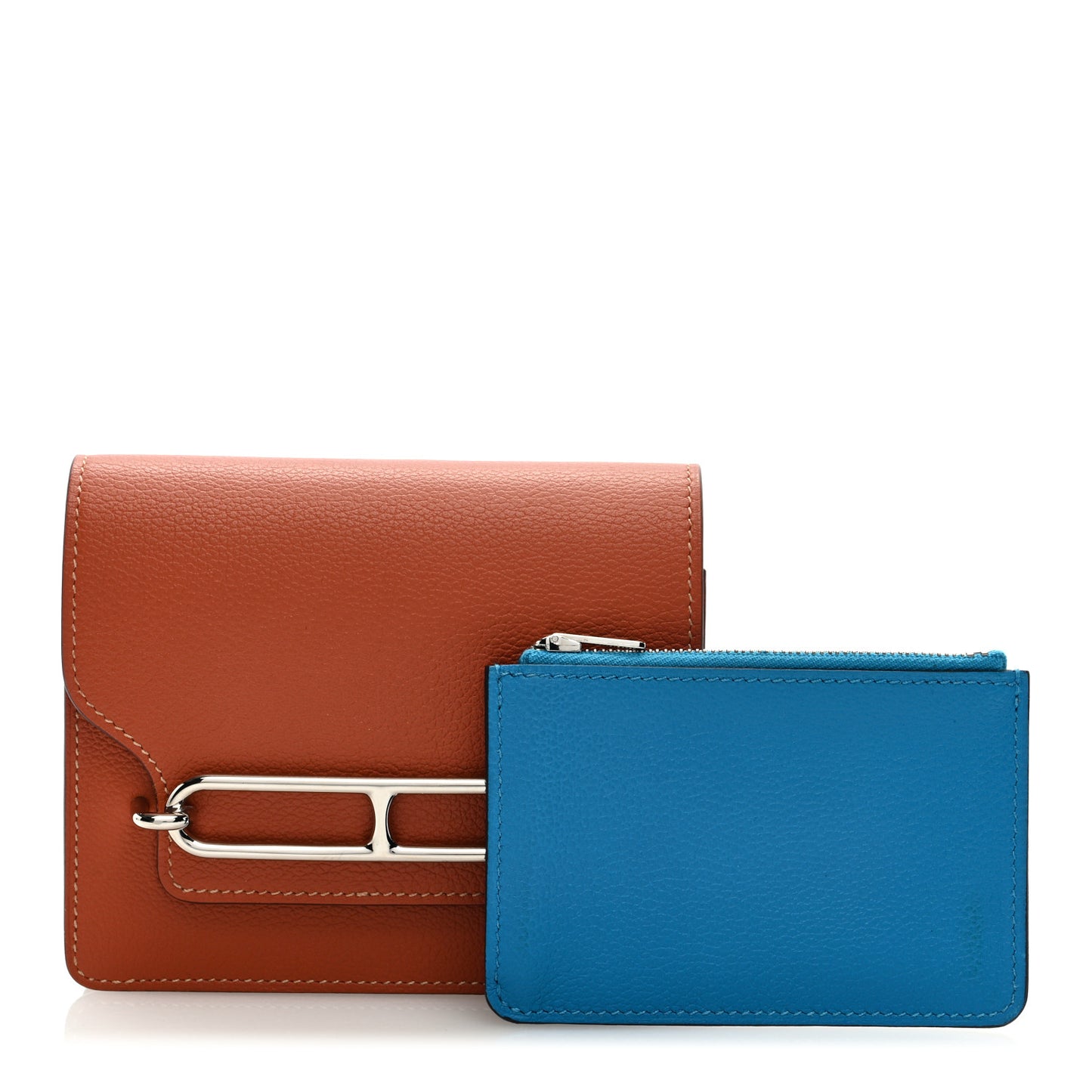 Evercolor Bi-color Roulis Slim Wallet Blush Bleu Frida
