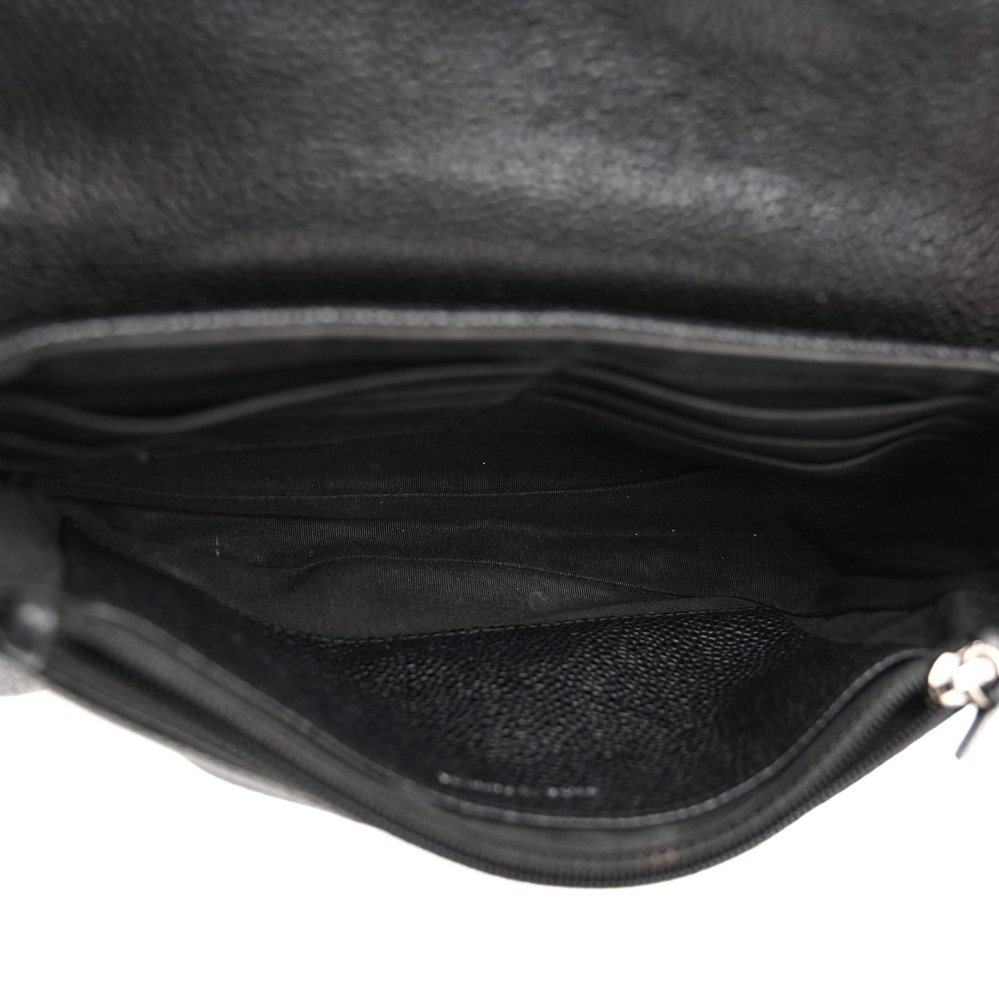 Caviar Half Moon Wallet On Chain WOC Black