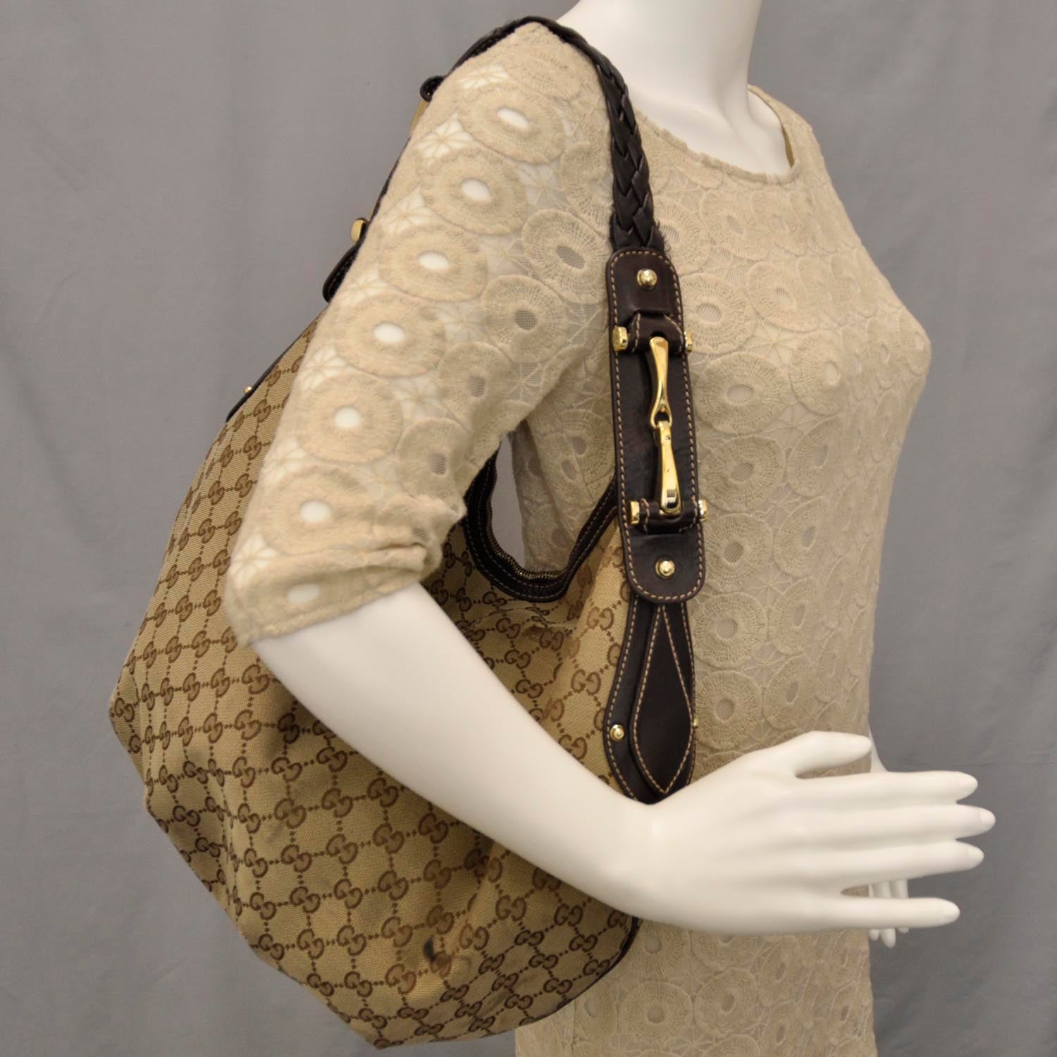 Gucci Monogram Pelham Medium Hobo 2 of 10