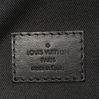 Louis Vuitton Calfskin Monogram Shadow Discovery Bumbag Black 6 of 9