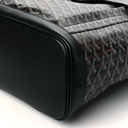 Goyard Goyardine Calfskin Alpin MM Backpack Black 9 of 9