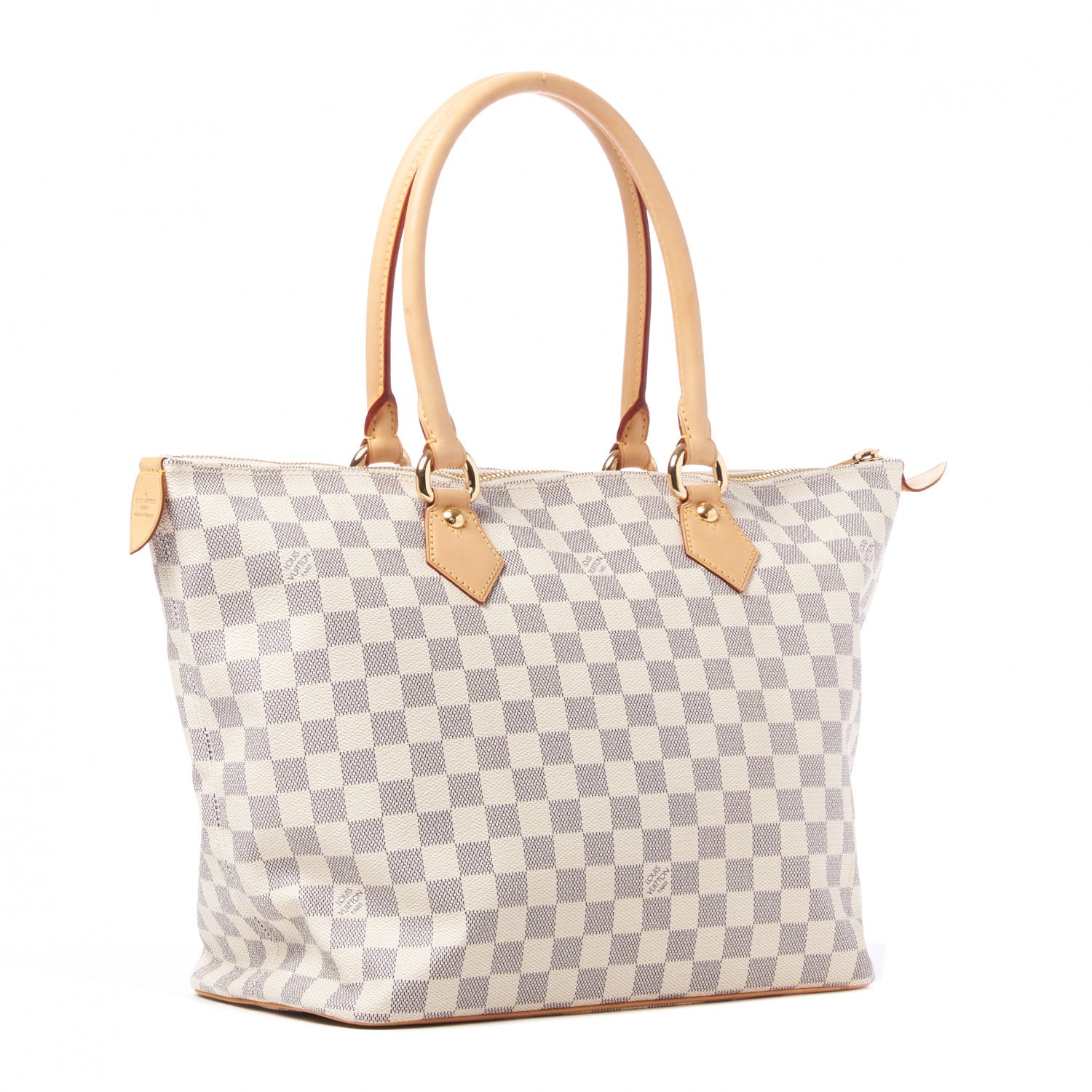 Louis Vuitton Damier Azur Saleya MM 2 of 8