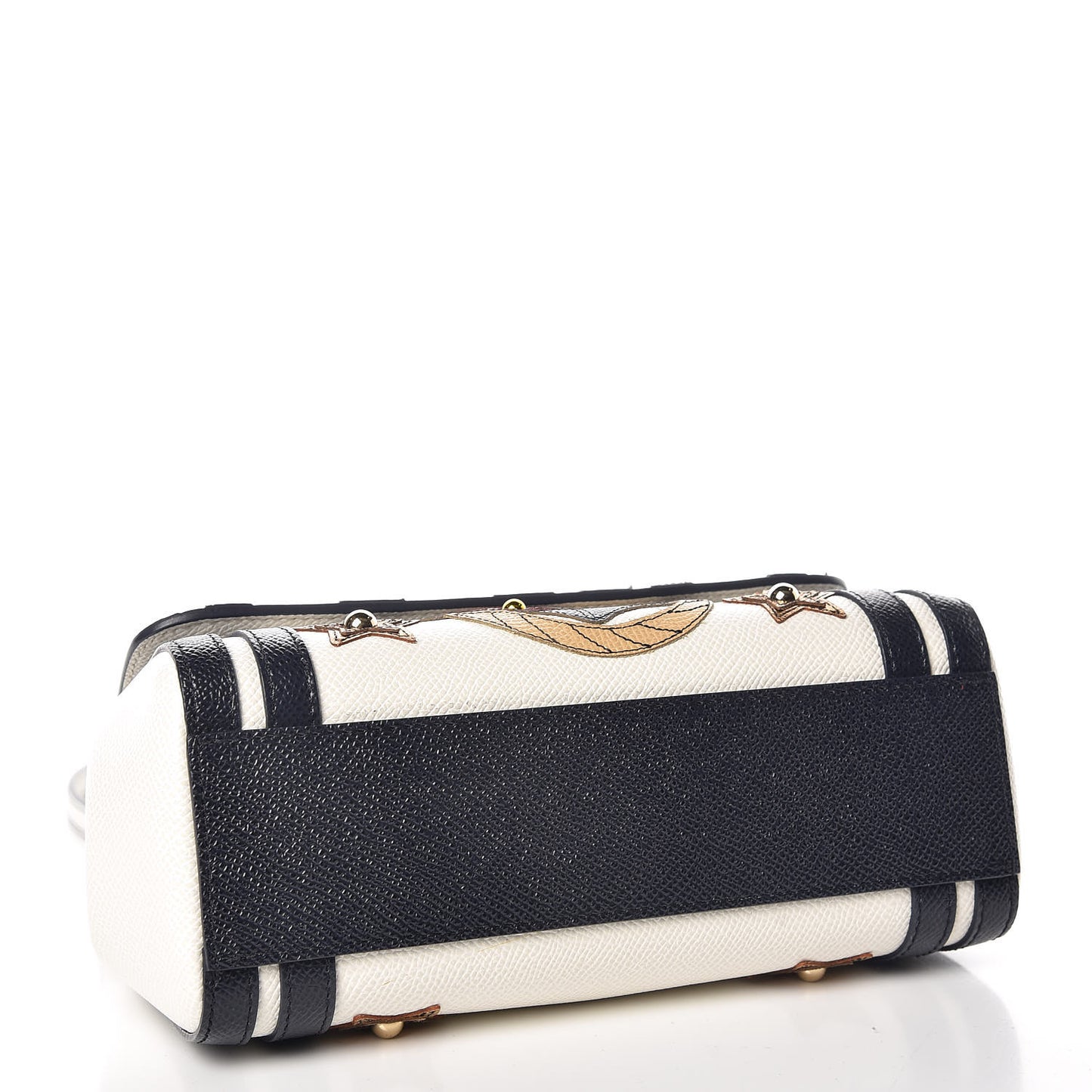 Dauphine Small Miss Sicily Anchor Satchel White Blue