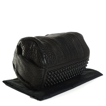 Alexander Wang Pebbled Lambskin Rocco Black Matte Black Hardware 4 of 8
