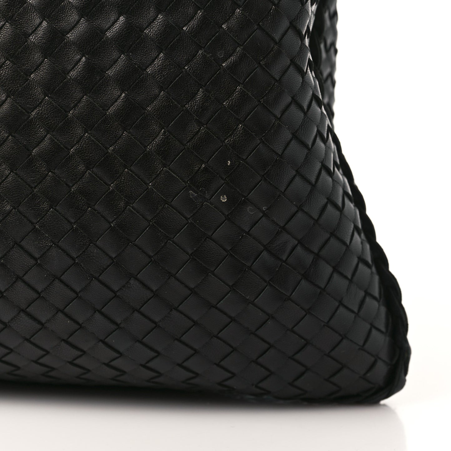 Nappa Intrecciato Large Veneta Hobo Black