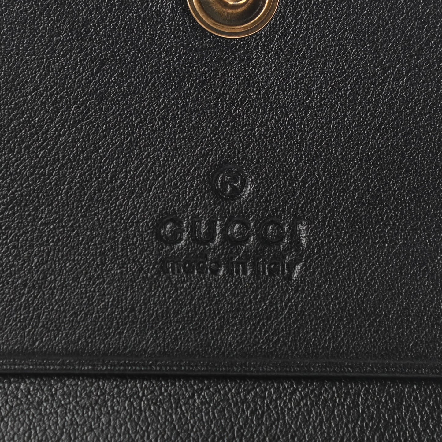 Calfskin Matelasse GG Marmont Card Case Black White