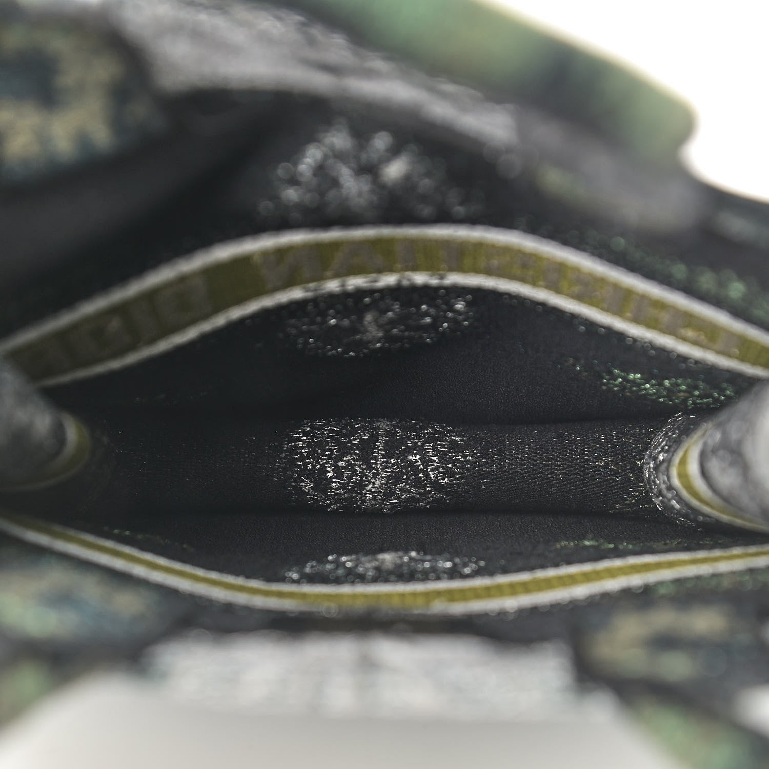 Christian Dior Canvas Tie And Dior Vertical Book Tote Green Multicolor 7 of 11