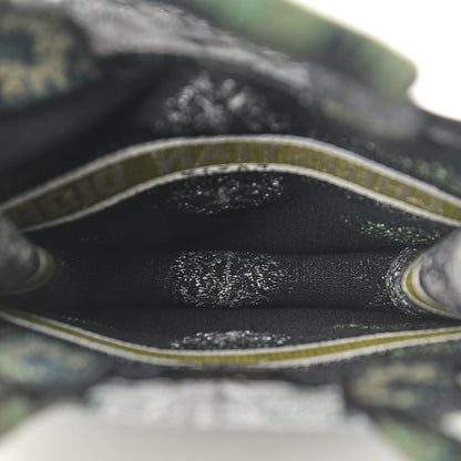 Christian Dior Canvas Tie And Dior Vertical Book Tote Green Multicolor 7 of 11