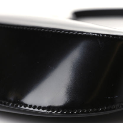 Prada Spazzolato Cleo Shoulder Bag Black 7 of 7