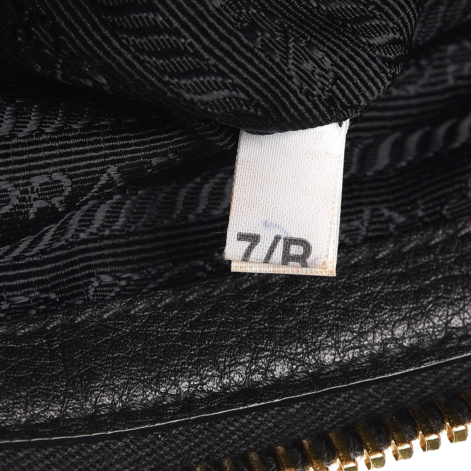 Prada Vitello Daino Shopping Satchel Black 7 of 8