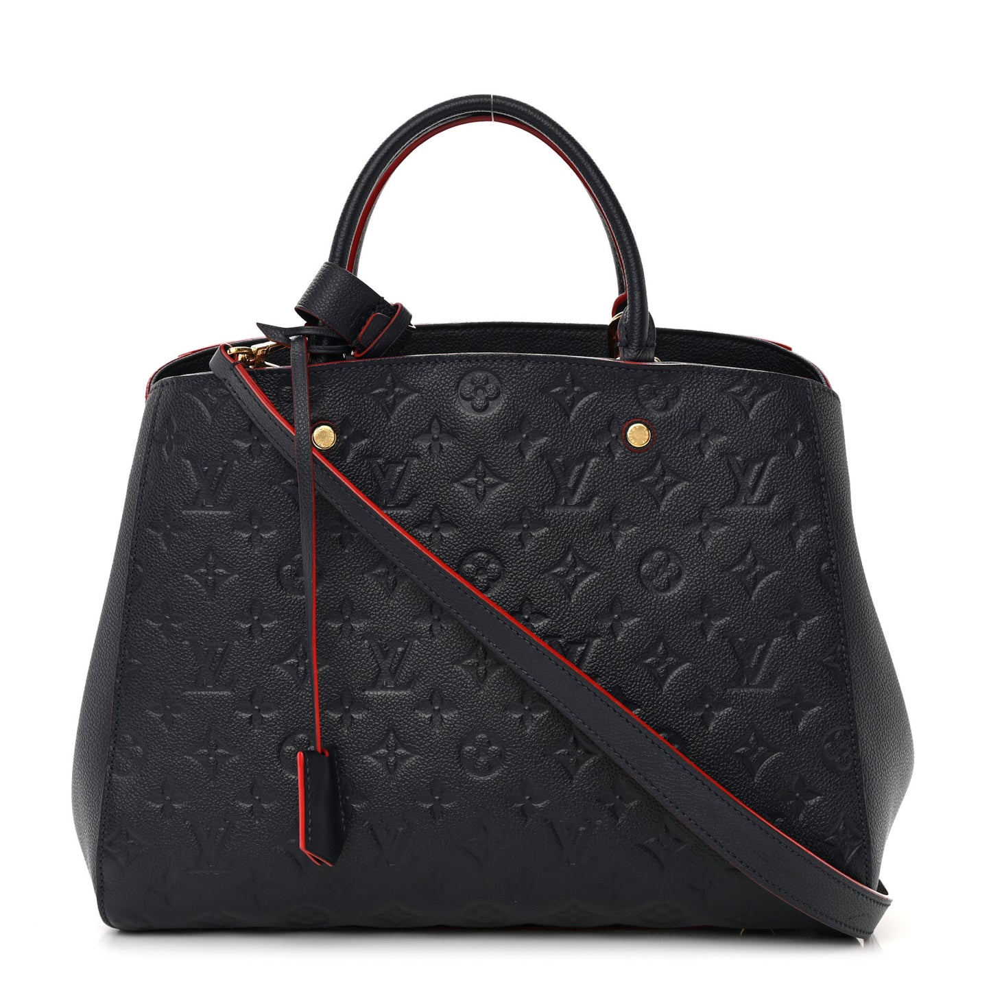 Empreinte Montaigne GM Marine Rouge