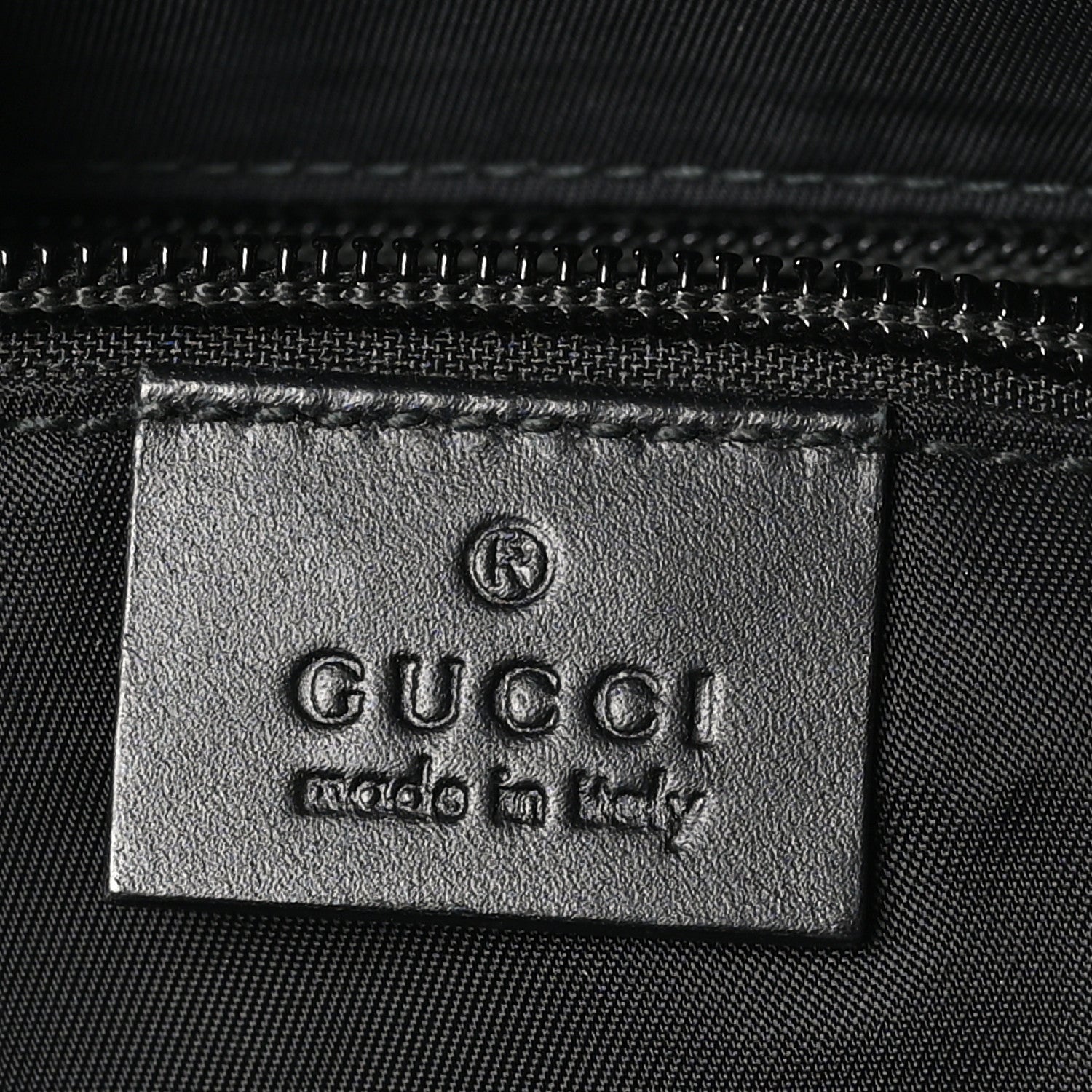 Gucci GG Supreme Monogram Web Messenger Bag Black 6 of 10