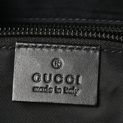 Gucci GG Supreme Monogram Web Messenger Bag Black 6 of 10