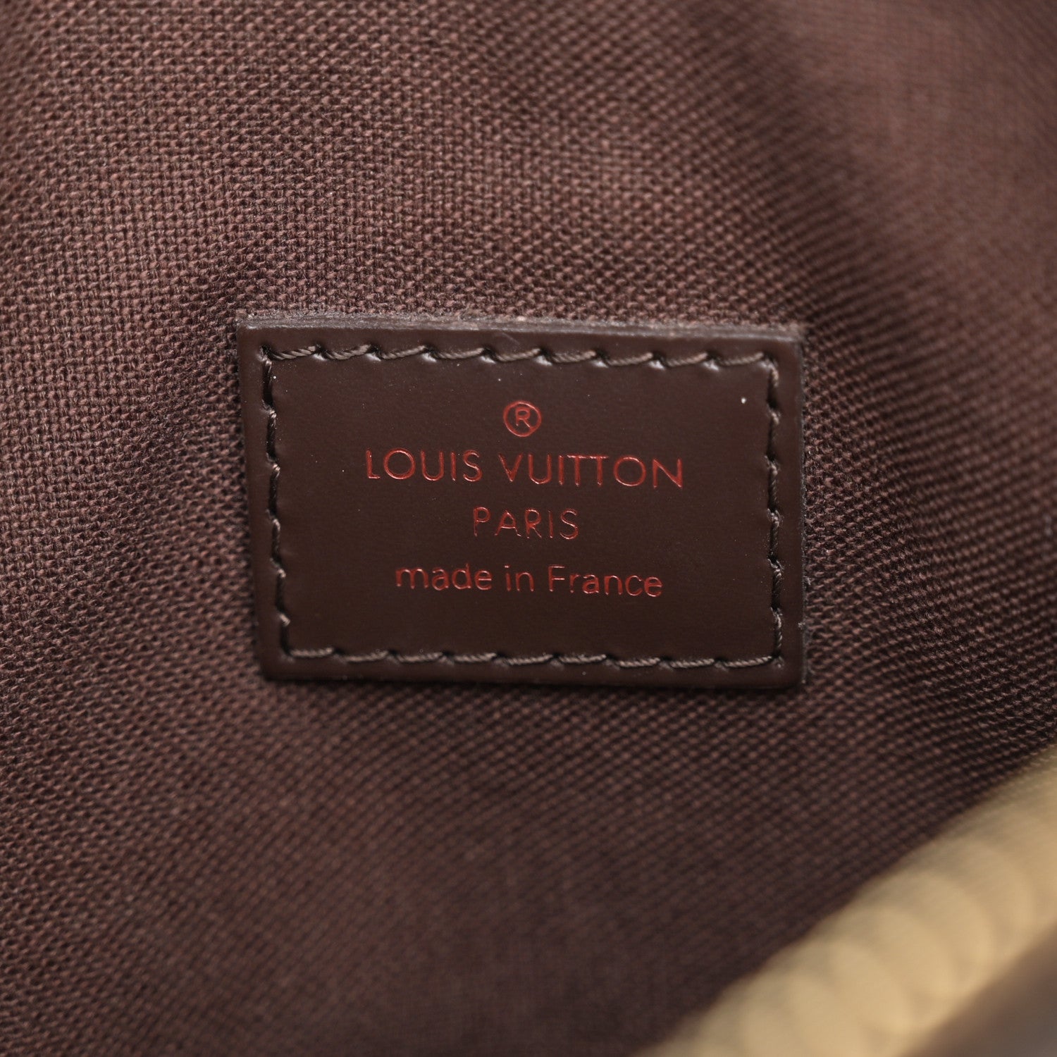 Louis Vuitton Damier Ebene Pochette Melville 6 of 10