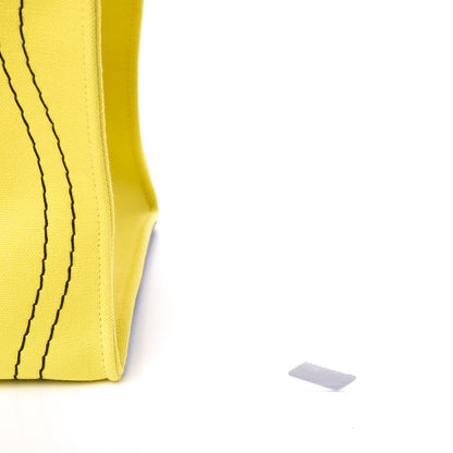 Celine Cotton Canvas Medium Phantom Luggage Yellow 7 of 8