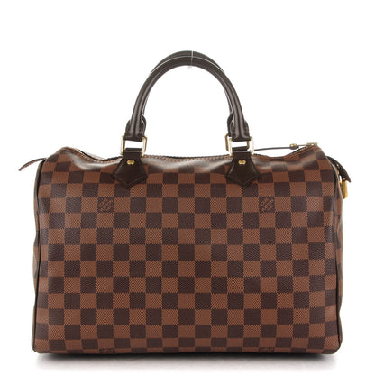 Louis Vuitton Damier Ebene Speedy 30 1 of 9
