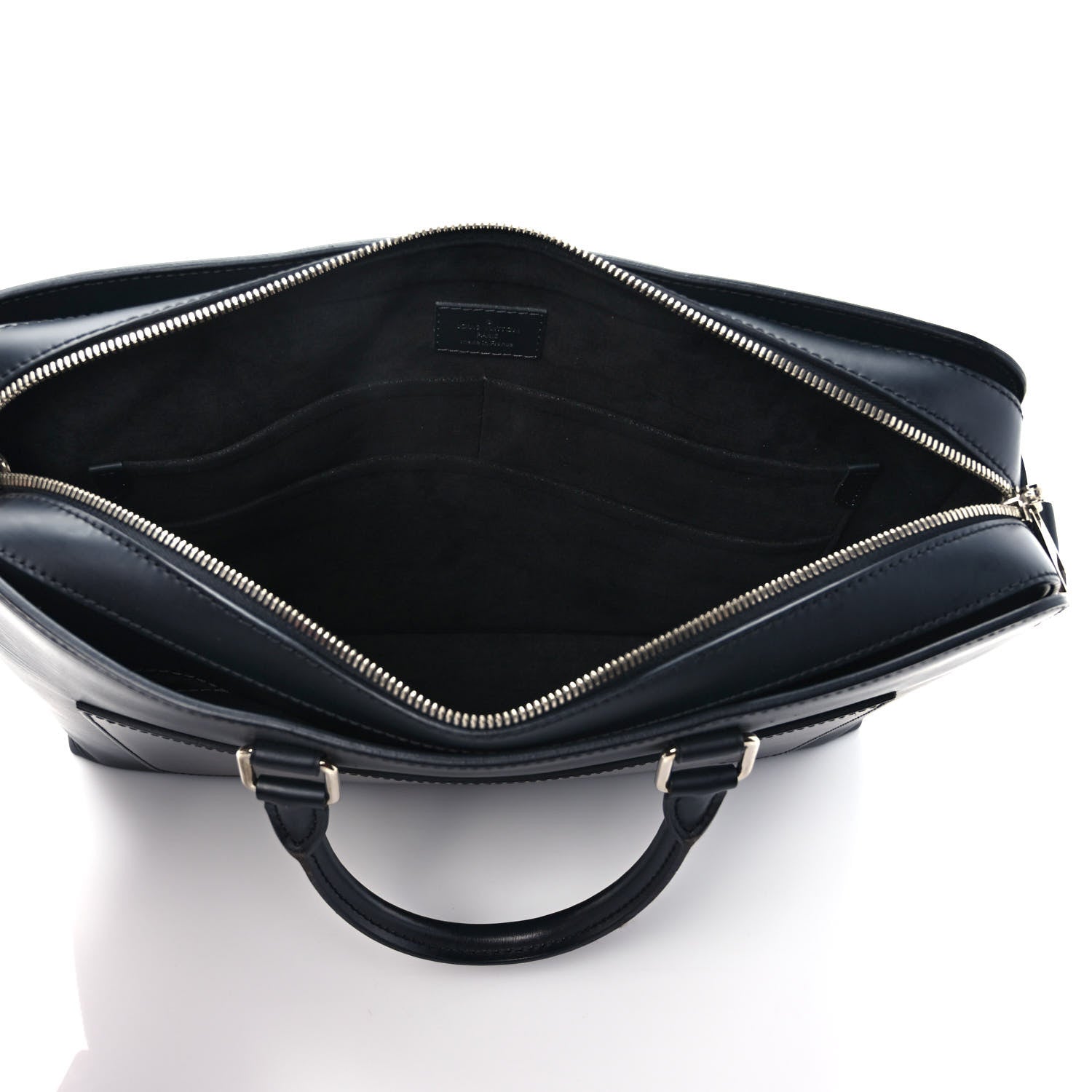 Louis Vuitton Epi Brooks Briefcase Black 4 of 11