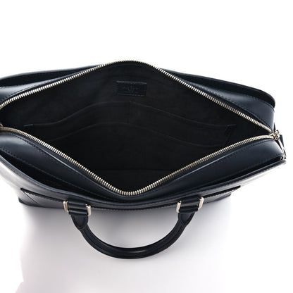 Louis Vuitton Epi Brooks Briefcase Black 4 of 11