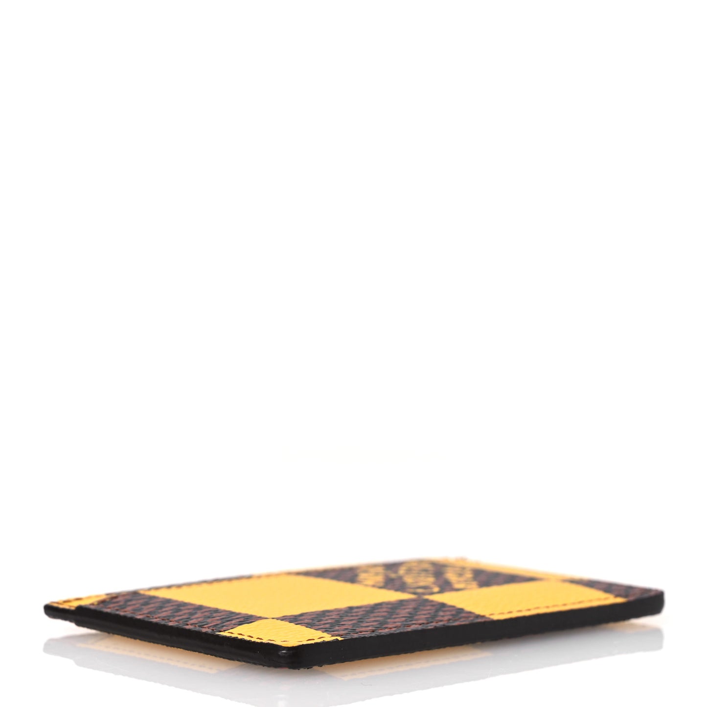 Damier Pop Pocket Organizer NM Yellow
