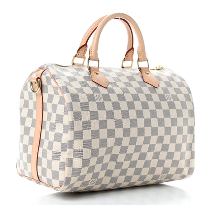 Louis Vuitton Damier Azur Speedy Bandouliere 30 2 of 8