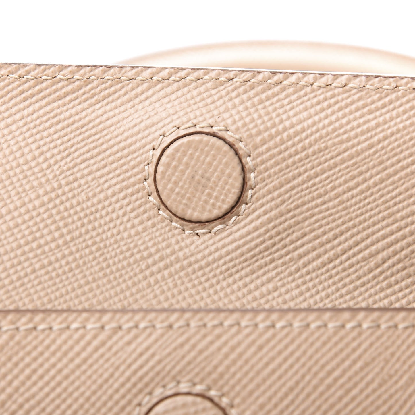 Saffiano Cuir Medium Double Bag Sabbia