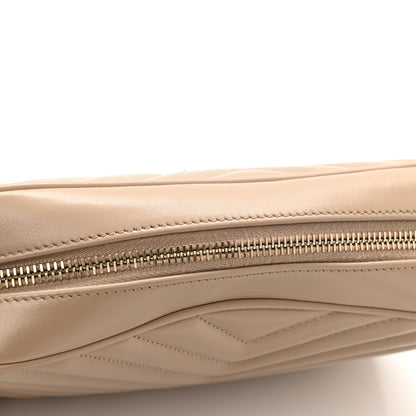 Saint Laurent Calfskin Matelasse Monogram Lou Camera Bag Dark Beige 11 of 12