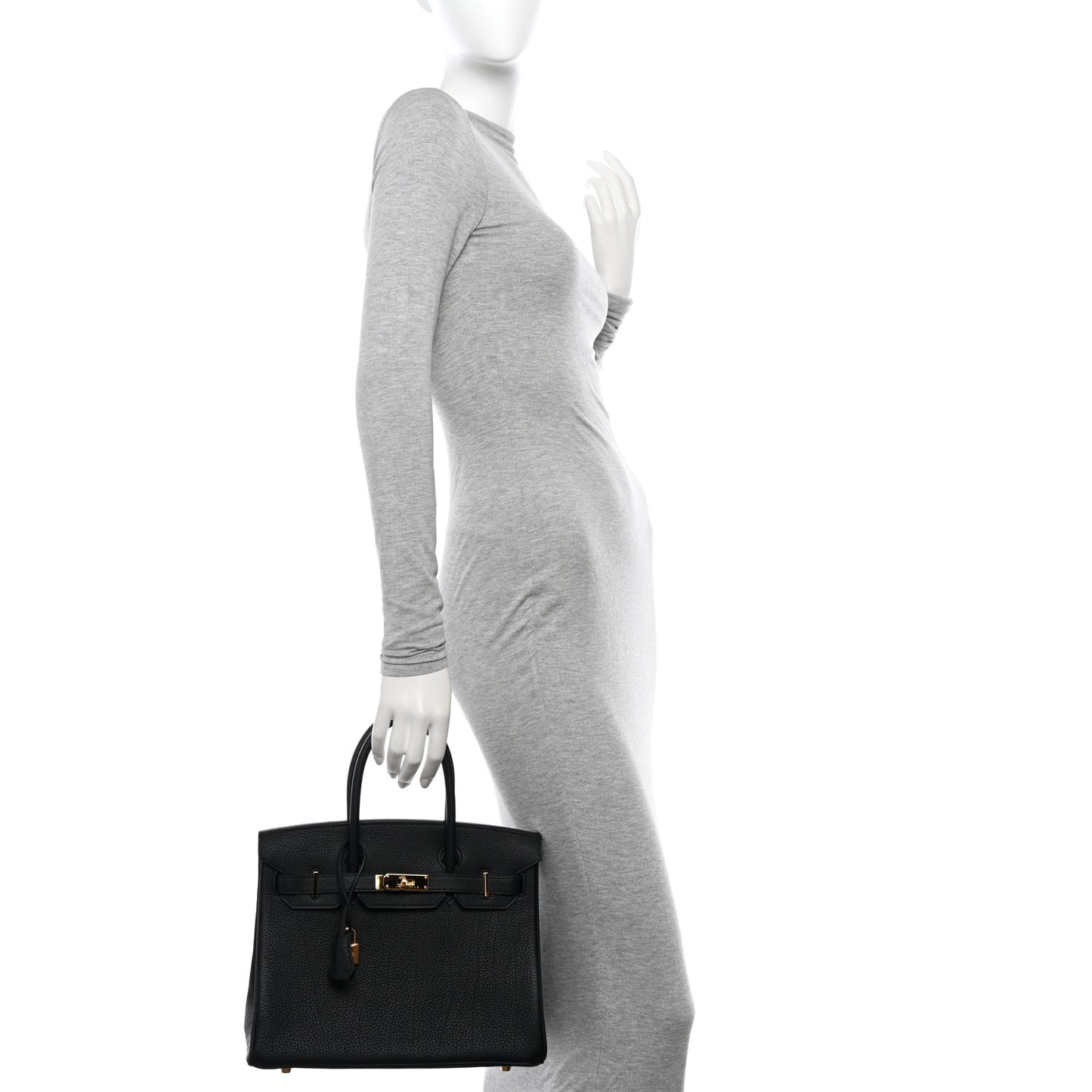 Togo Birkin 30 Black