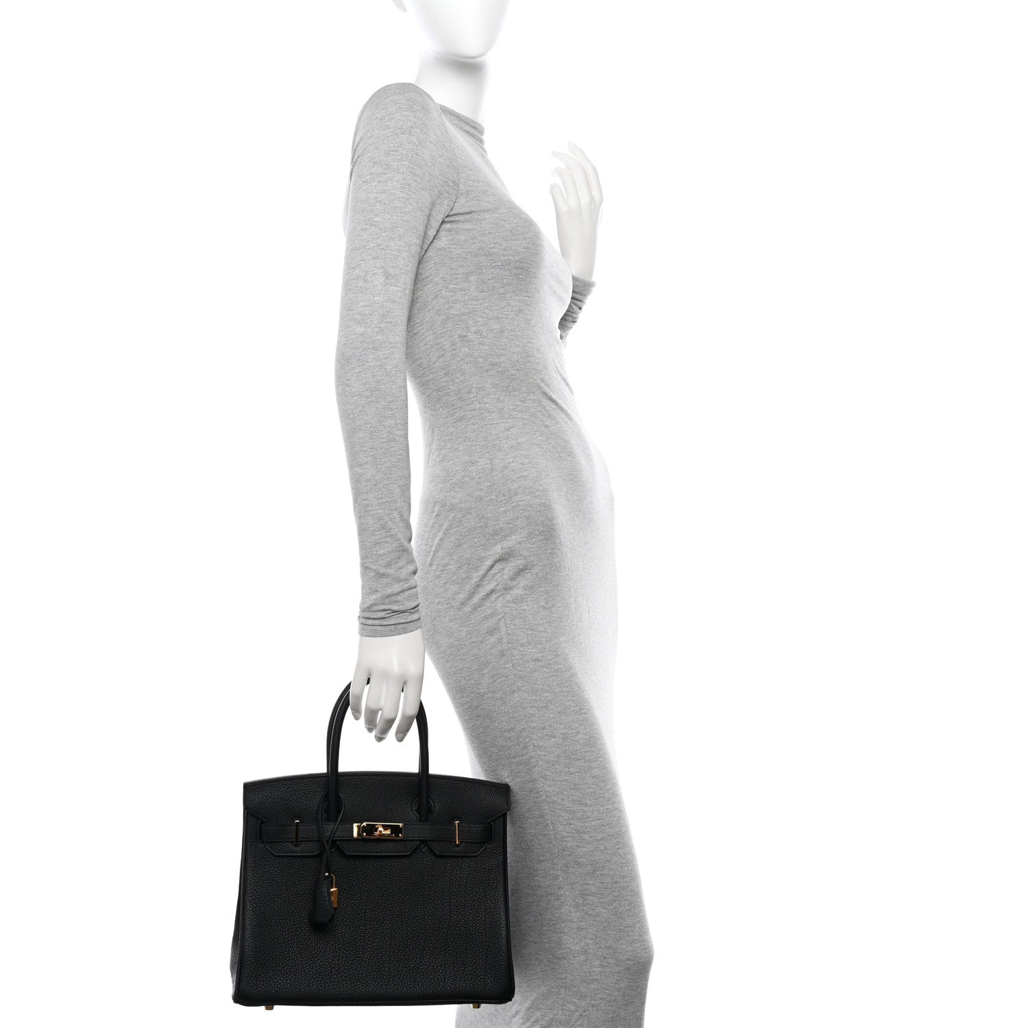 Hermes Togo Birkin 30 Black 3 of 13