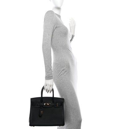 Hermes Togo Birkin 30 Black 3 of 13
