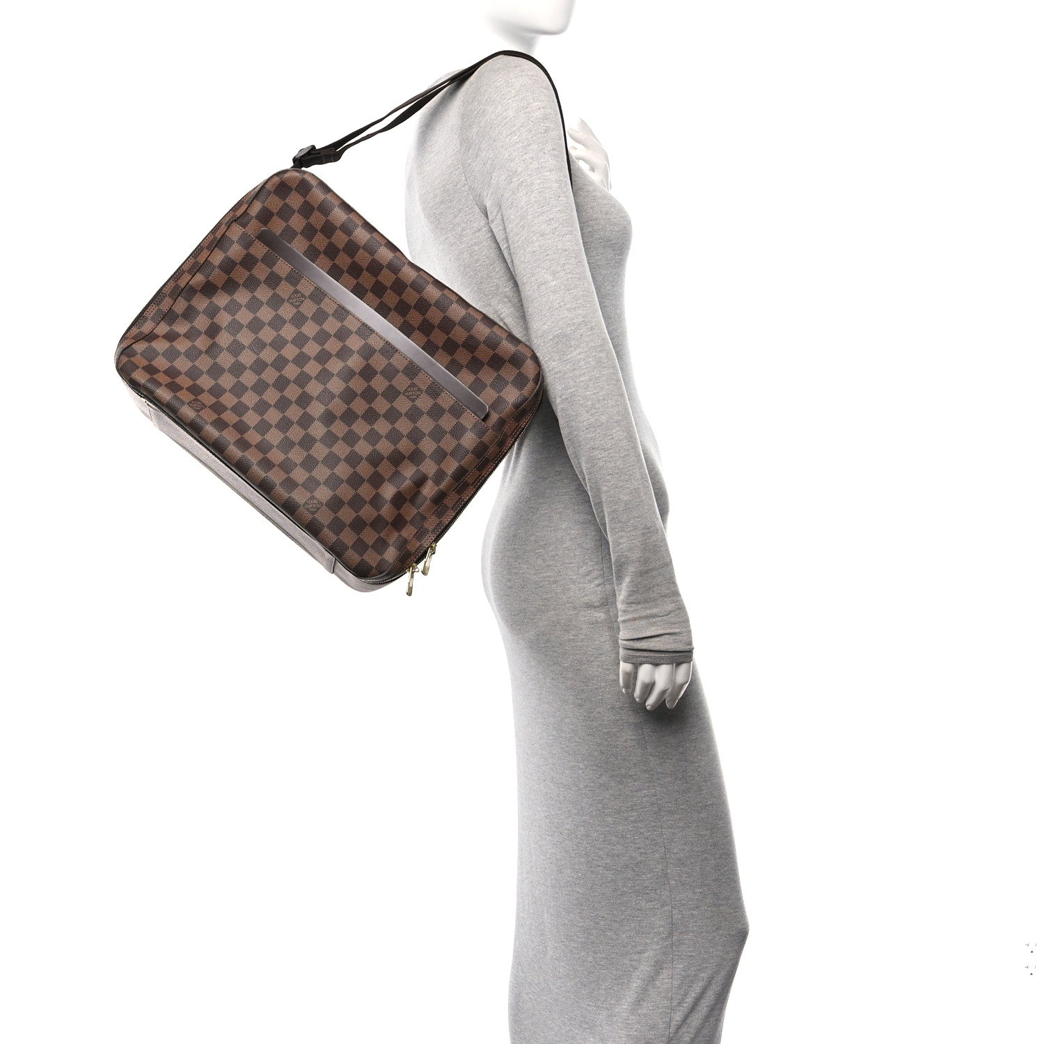 Louis Vuitton Damier Ebene Dorsoduro Messenger 2 of 9